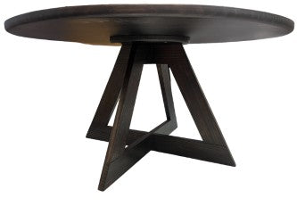 Coffee table in Dark oak Brown Black