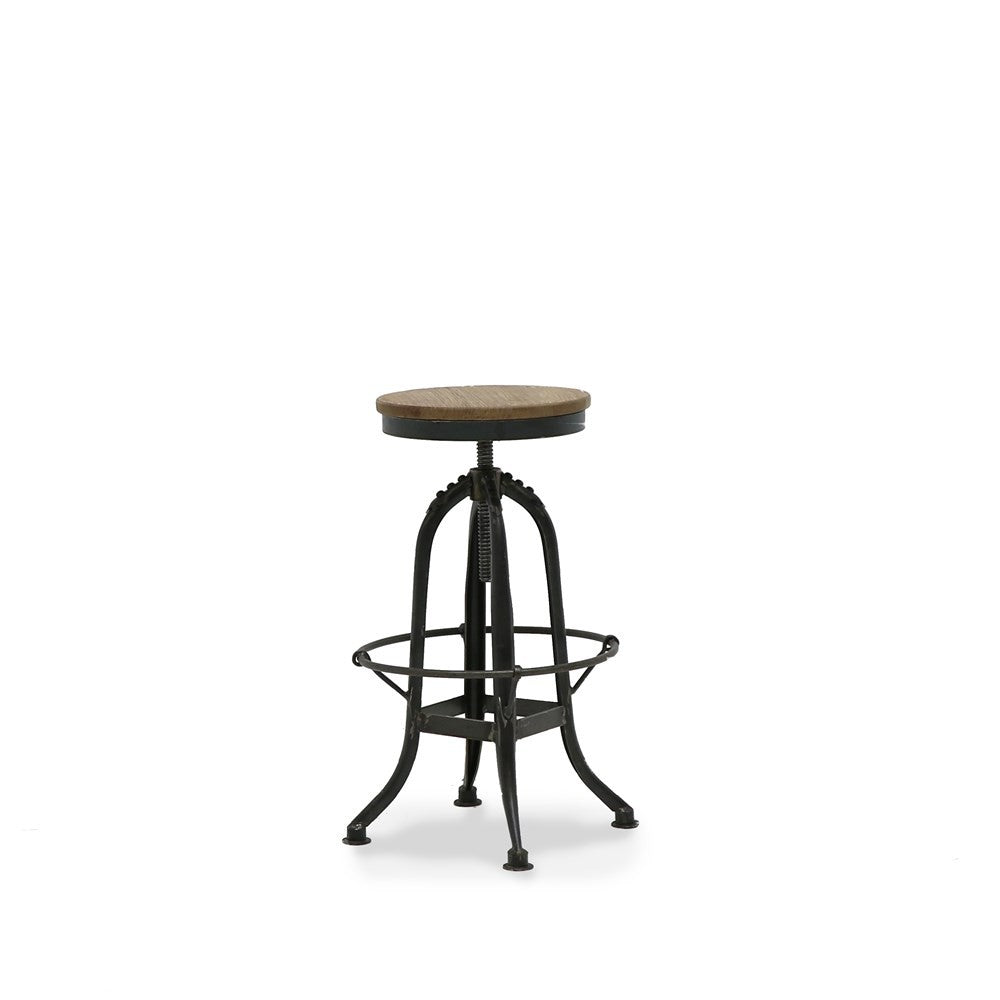 Clement Polished Stool