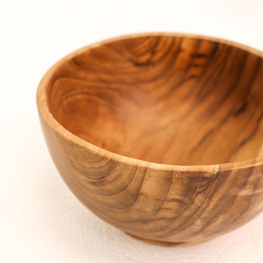 Teak Round Bowl - Small