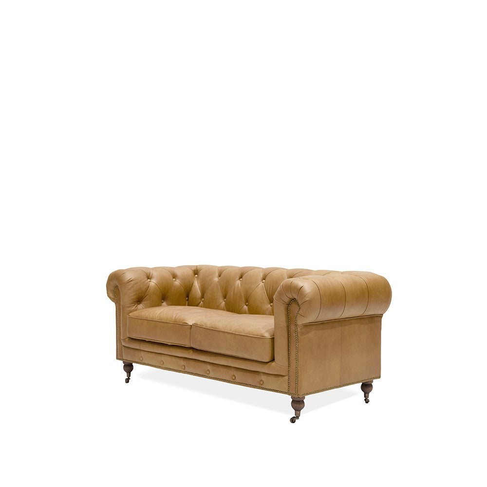 Stanhope Chesterfield 2 seater Sofa - Camel