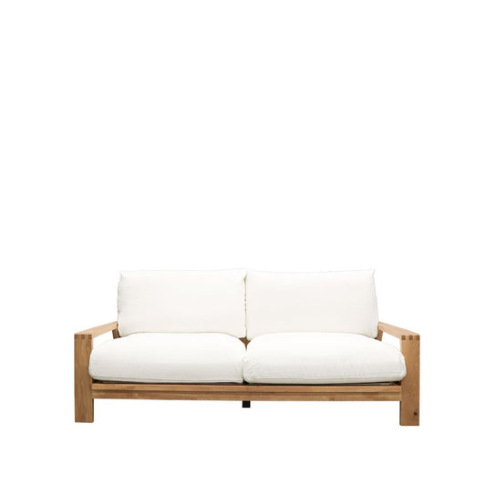 Cassel Sofa 3 Seater - White