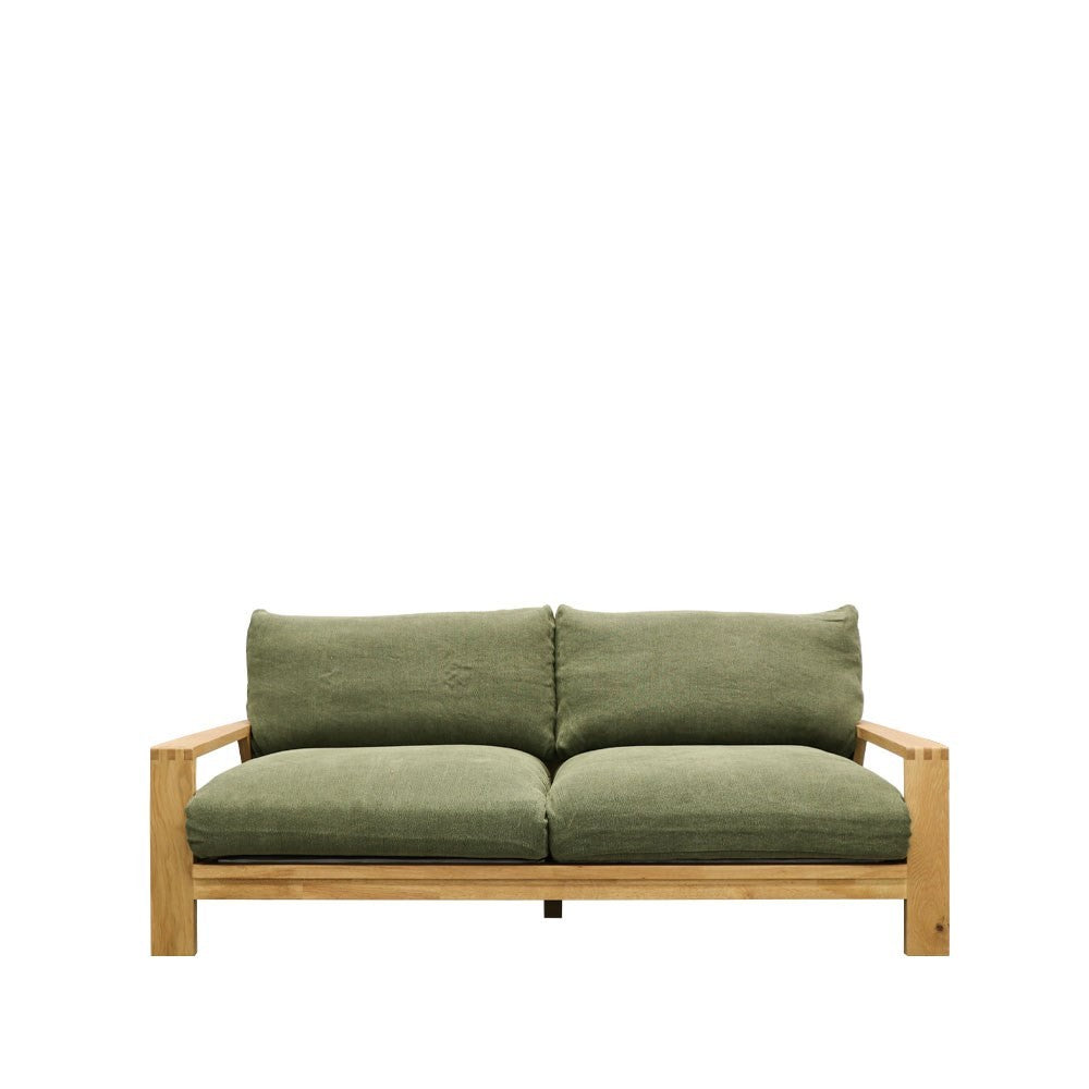 Cassel Sofa 3 Seater - Khaki