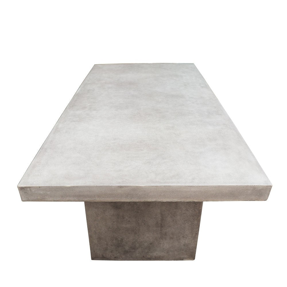 Palma Out Door Concrete Table Grey - 2m