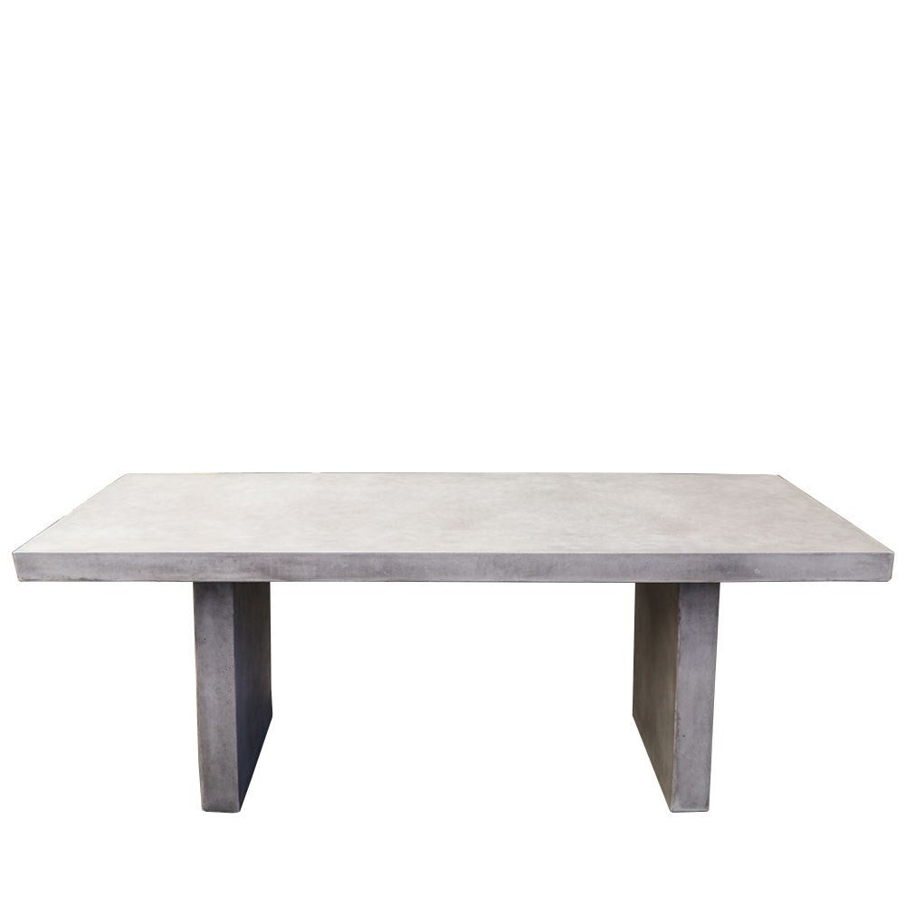 Palma Out Door Concrete Table Grey - 2m