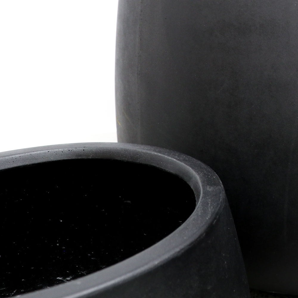 Ahuriri Black Planter - Small