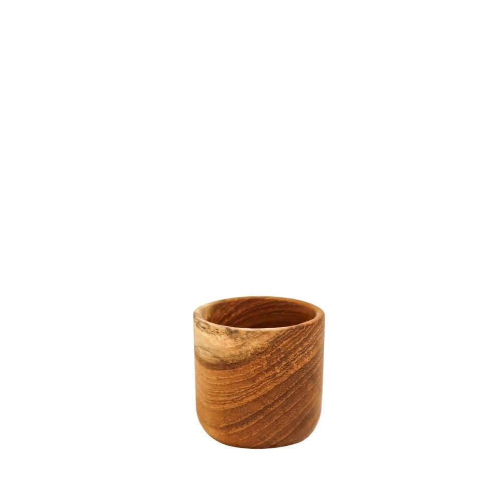 Teak Pinch Bowl  - Small