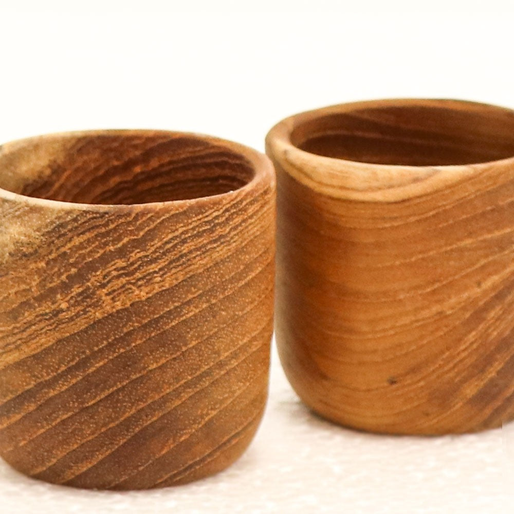 Teak Pinch Bowl  - Small