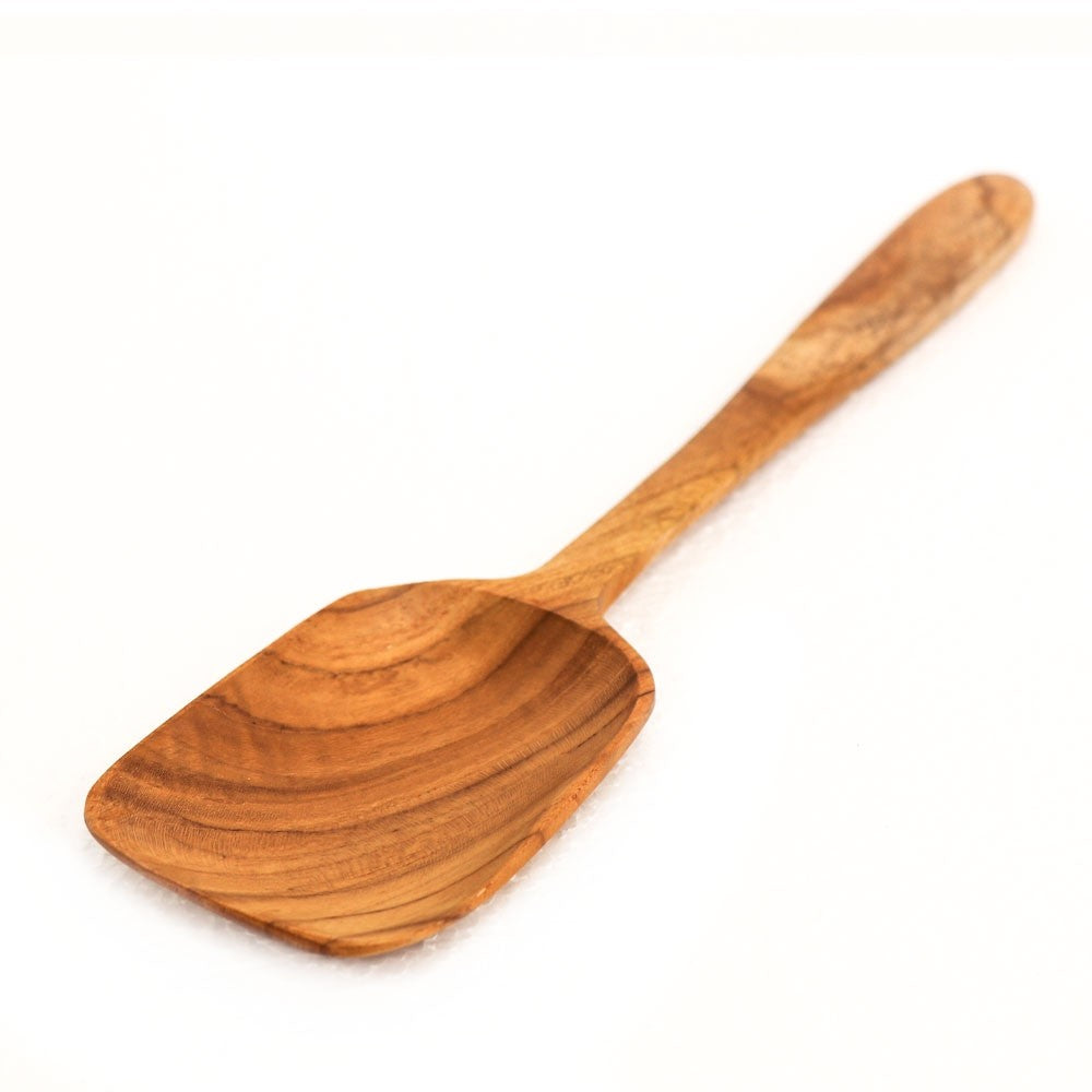 Teak Square Spoon