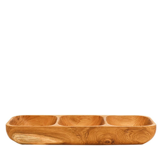 Teak Sauce Bowl