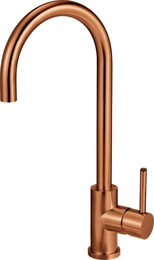 Mercer SS Gooseneck mixer AM025 Copper