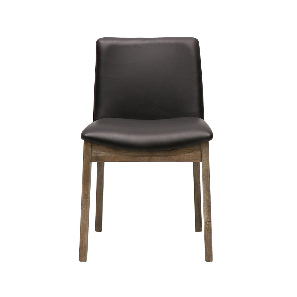 Clifton Dining Chair Black Leather