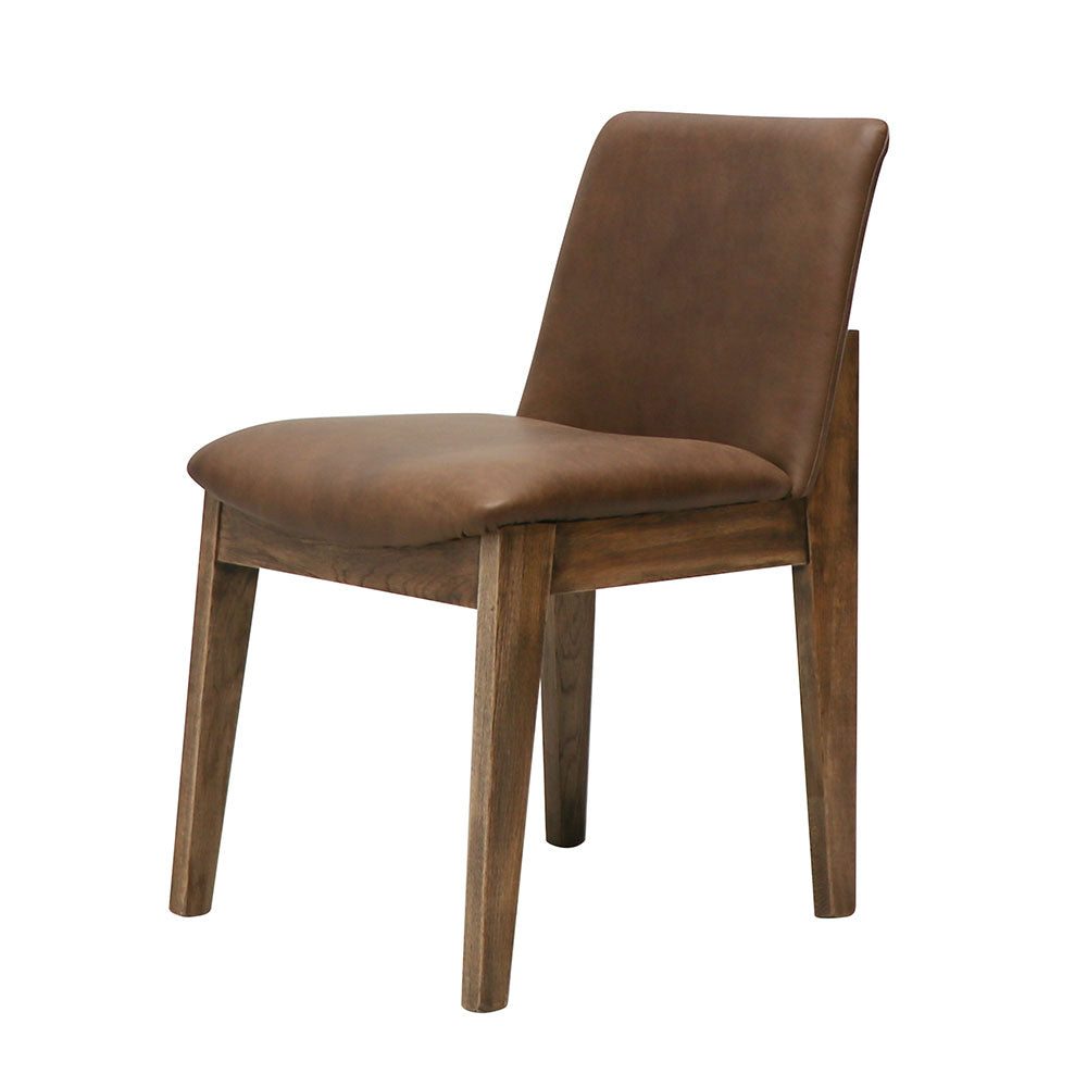 Clifton Dining Chair Brown Leather