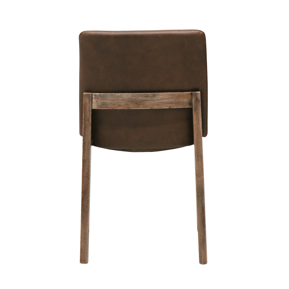 Clifton Dining Chair Brown Leather