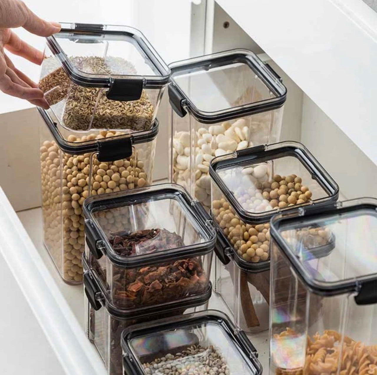 4 Set of Food Storage containers