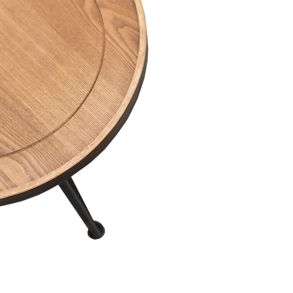 Haywood Round Side Table - Light Ash